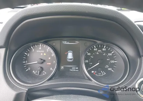 2017 Nissan Rogue Sl from USA, damaged, VIN 5N1AT2MTXHC826680